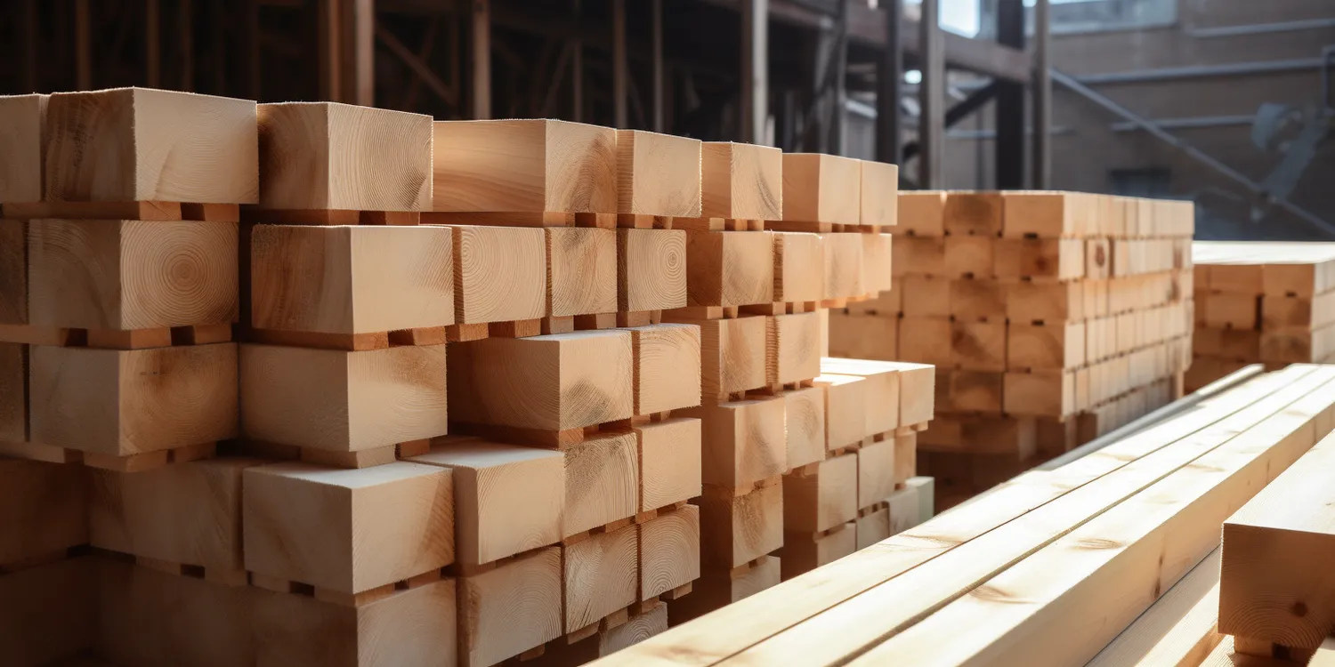 Belki stropowe z drewna klejonego