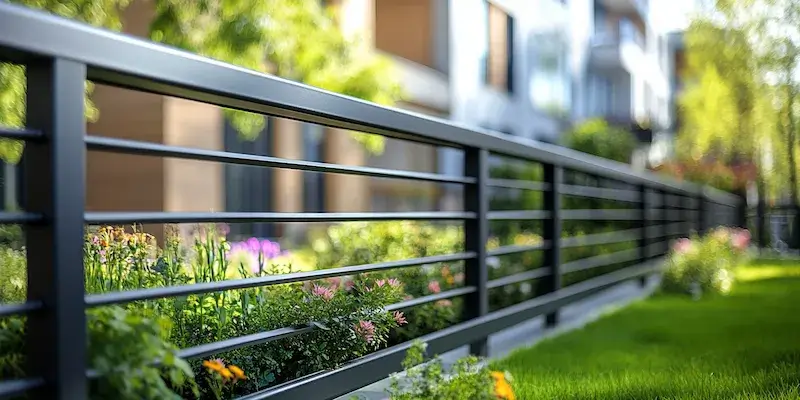 Alu Sichtschutzzaun aus Polen