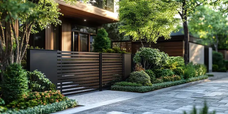 Modernzäune aus Polen