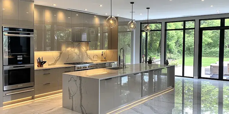 Co na ścianę między meble kuchenne?