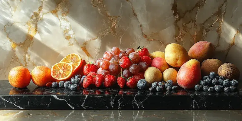 Ile kcal mają suszone owoce?