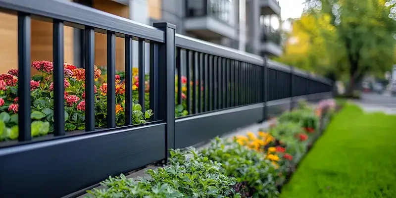 Aluminium Sichtschutzzaun aus Polen