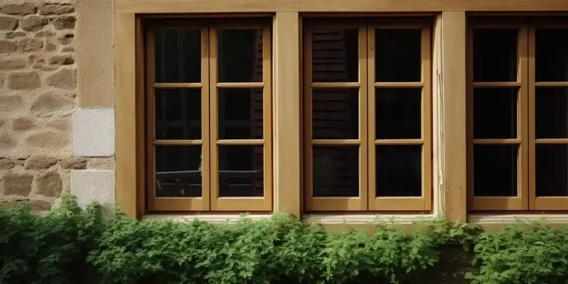 Okna drewniane kiedy wylewka?