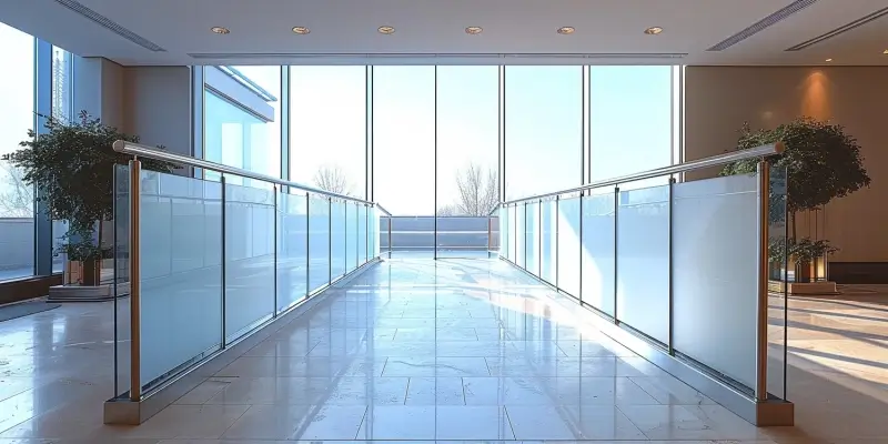 Balustrady balkonowe szklane warszawa 2